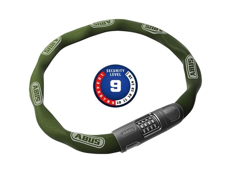 ABUS 8808CKettenschloss (85cm x 8mm l jadegrün)