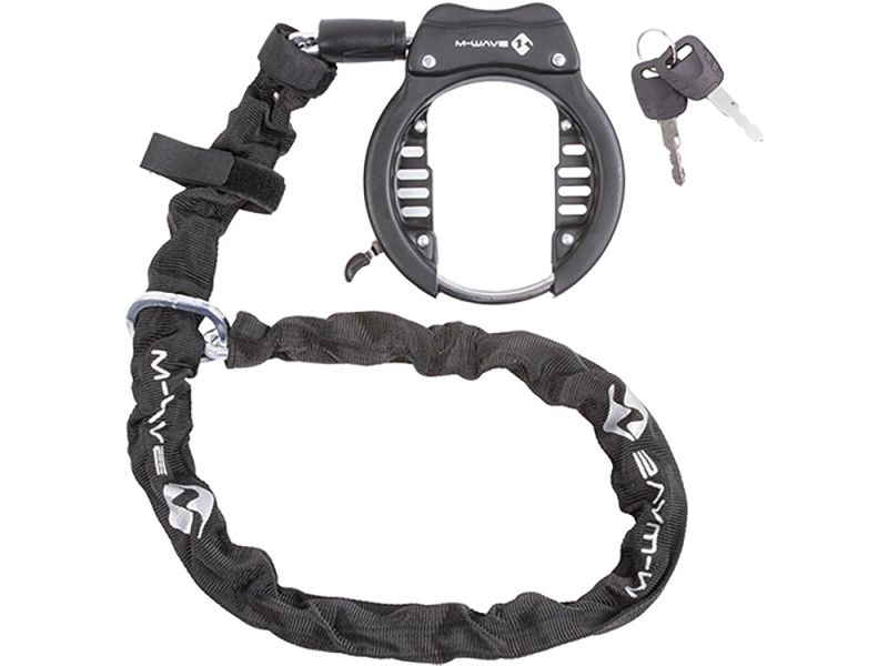 M-Wave Ringchain XL Rahmenschloss(70mm x 1m)