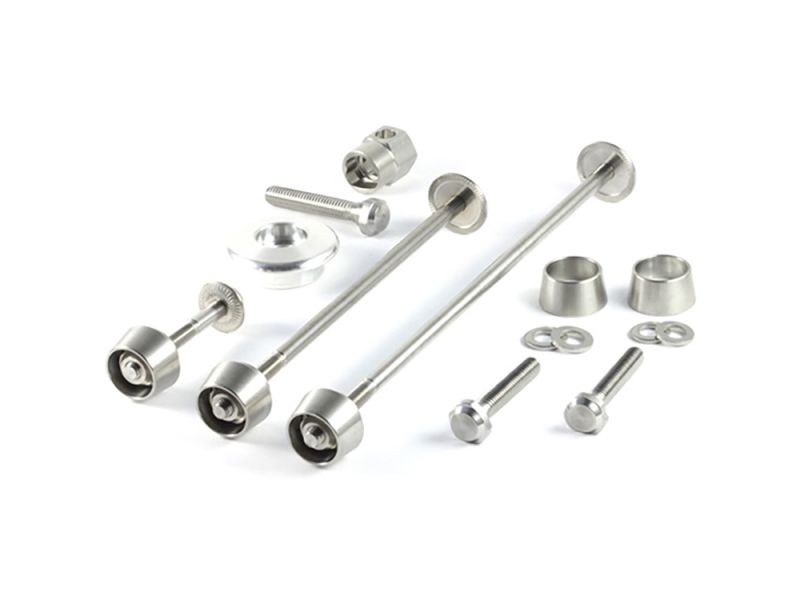 Pitlock Set 02/GA/BR Schnellspanner (silber)