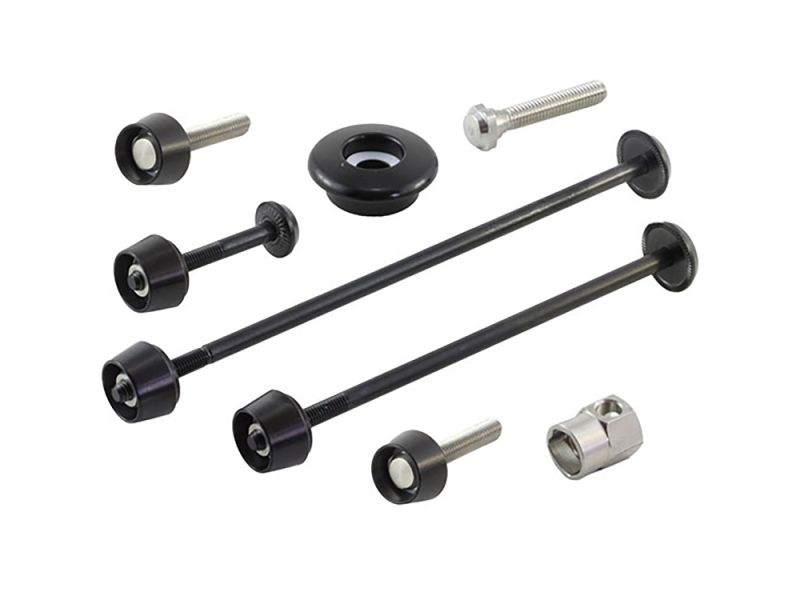 Pitlock Set 02/GA/BR Schnellspanner (schwarz)