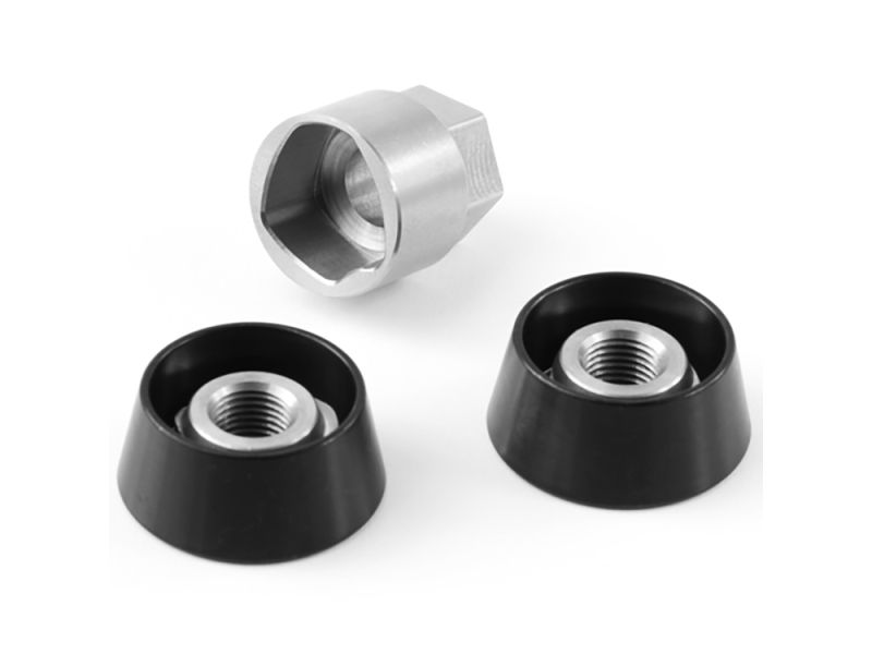 Pitlock Set SH38 Double Hinterrad-Nabensicherung (schwarz)