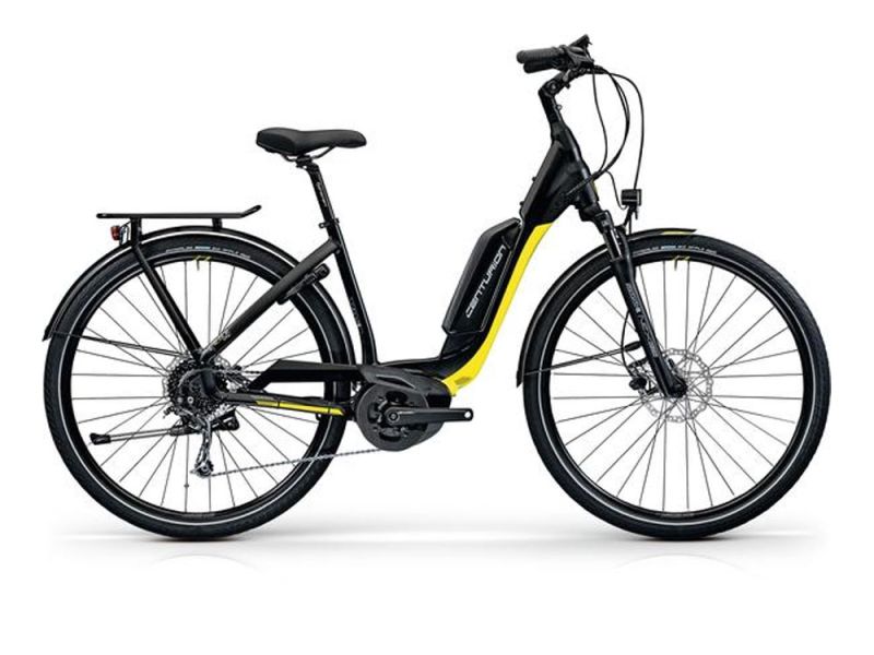 Centurion E-Fire R750 City e-bike (28" | 500Wh | black / grey / lime)