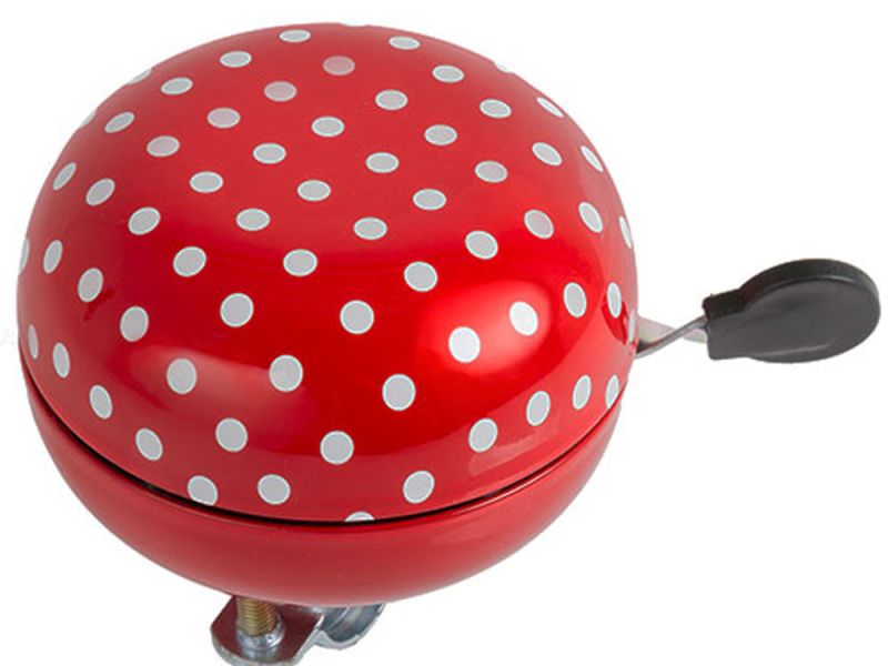 Messingschlager Ladybird bicycle bell (2-tone | 80mm)