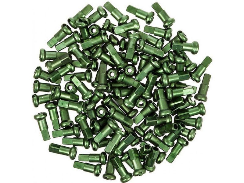 DT SWISS Alloy spoke nipple (2.0 x 12mm | 100 pieces | green)