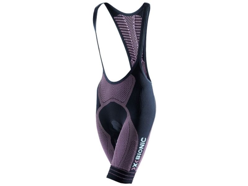 X-Bionic The Trick short bib shorts women (purple / black)