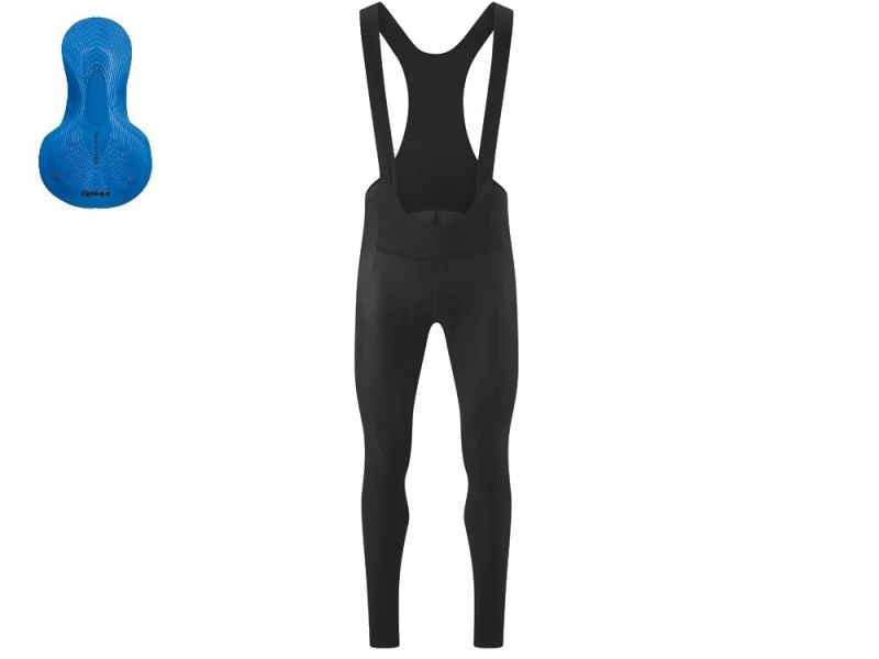 Gonso Sitivo Blue long bib shorts men