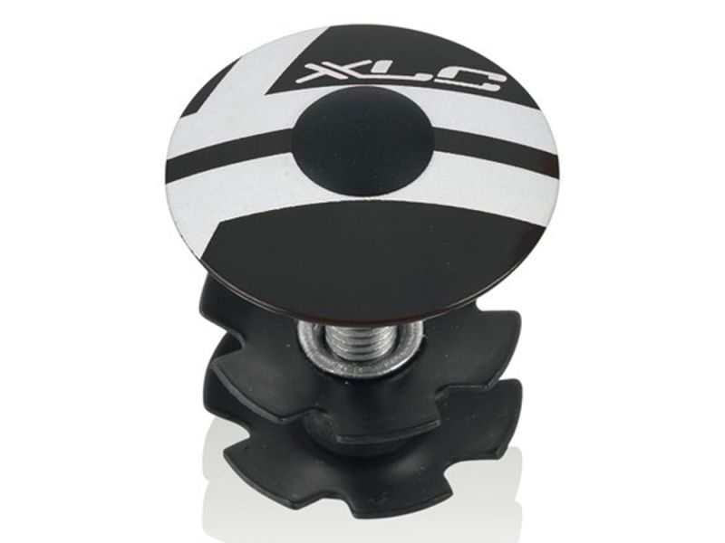 XLC AP-S01 A-Head Plug (1.1/8" | aluminium | black)