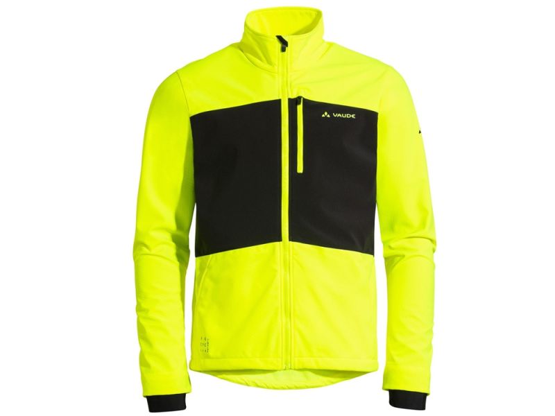 Vaude Virt II softshell jacket men (neon yellow)