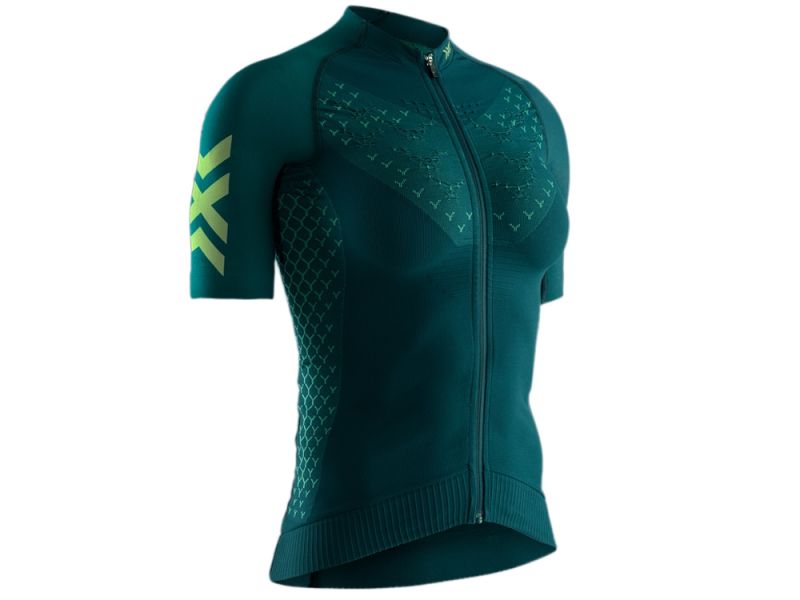 X-Bionic Twyche 4.0 ZIP cycling jersey women (pine green)