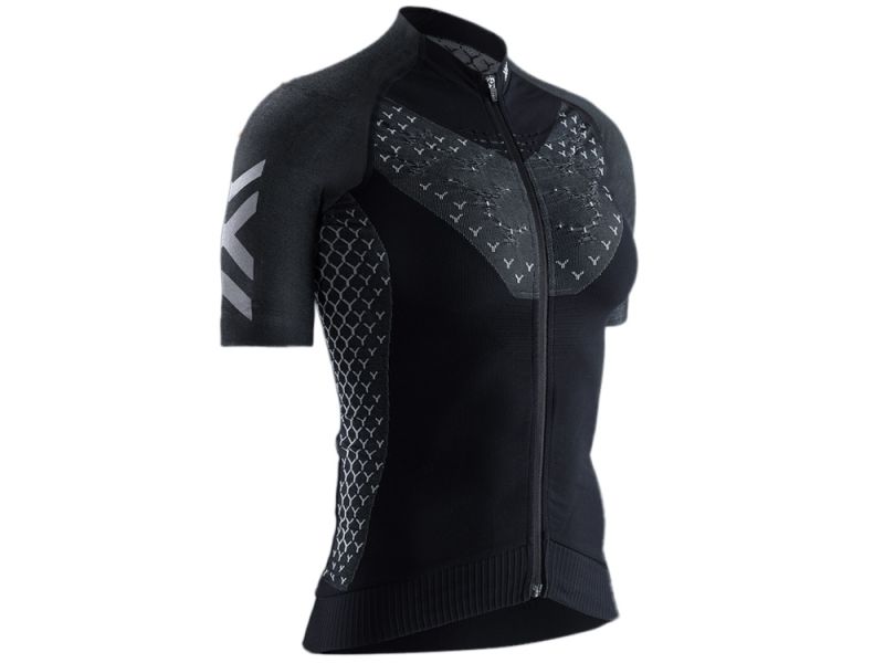 X-Bionic Twyche 4.0 ZIP cycling jersey women (opal black)