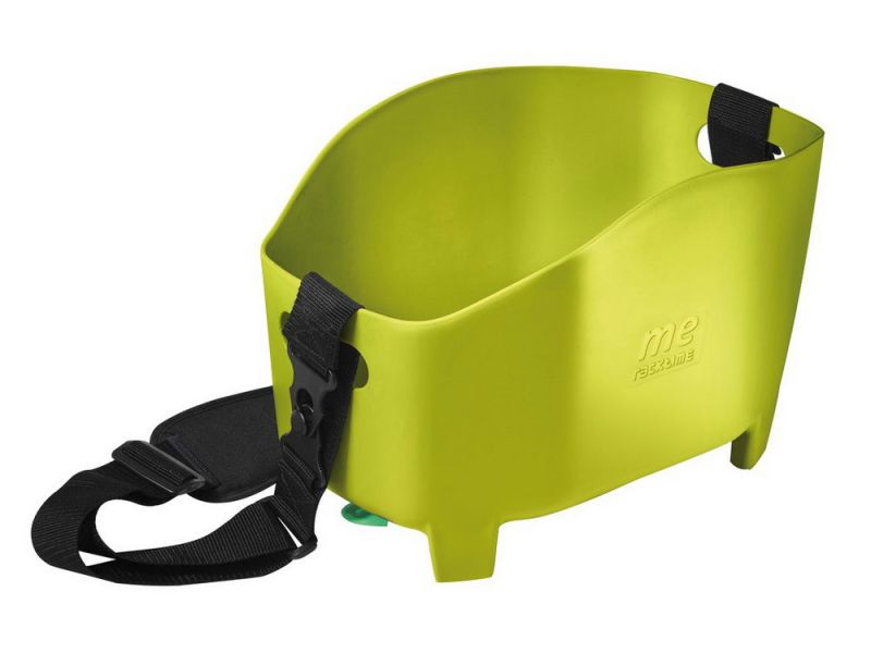 racktime Me System rear bike basket (green)