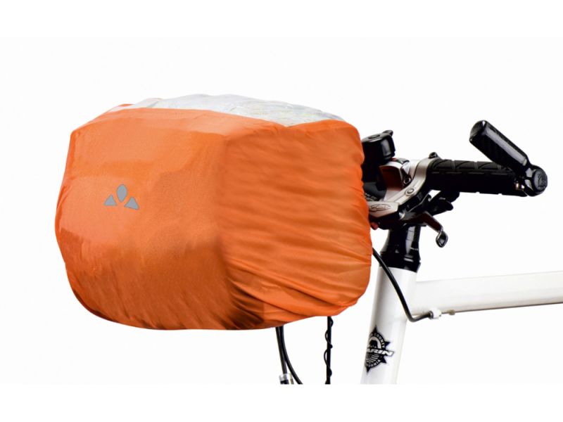 Vaude Rain cover for handlebar bags (orange)