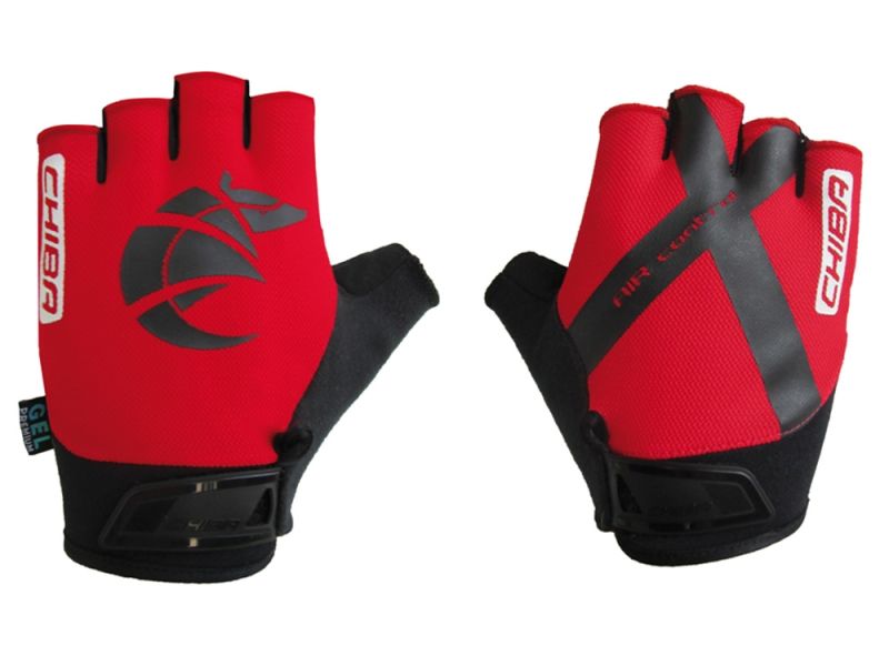 Chiba Air cycling gloves (red)
