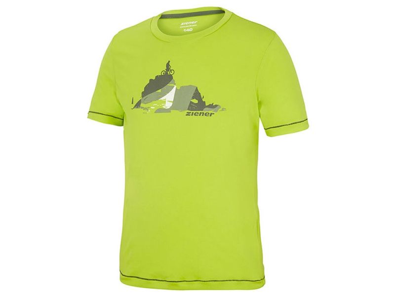 Ziener Cludd t-shirt children (green)