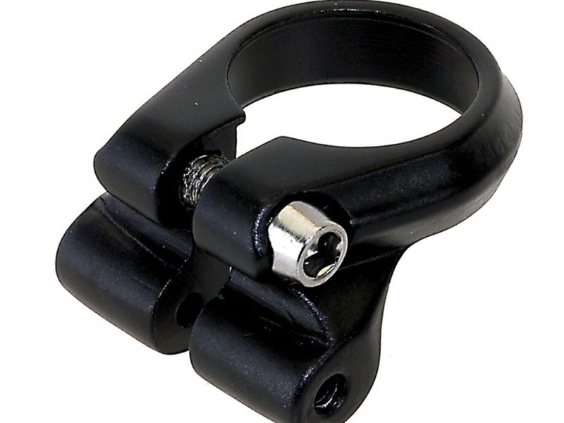 Messingschlager Seat post clamp with luggage carrier attachment (31.8mm)