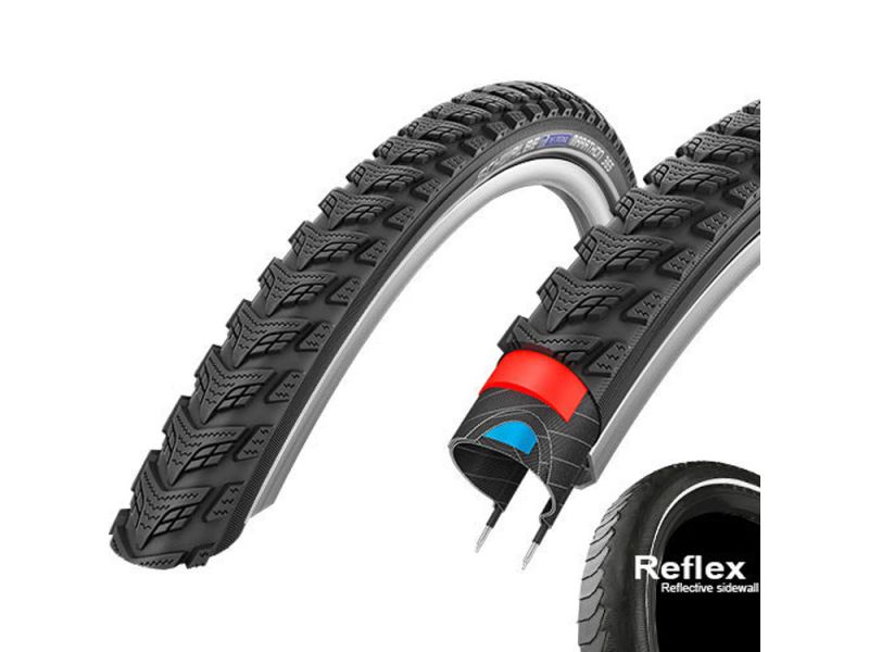 Schwalbe Marathon GT 365 Drahtreifen (50-559 Reflex | schwarz)