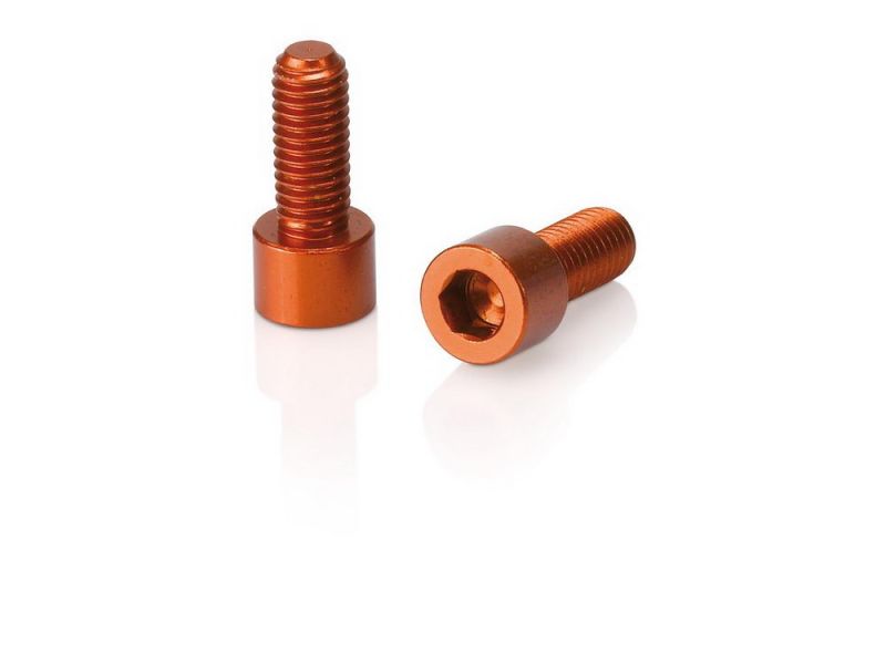 XLC Screws for water bottle cage (set of 2 | orange)