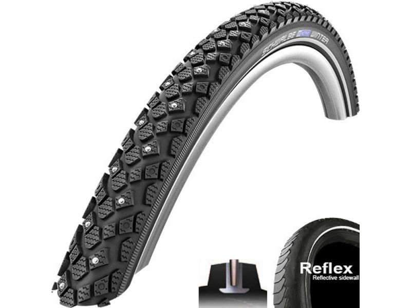Schwalbe Winter KevlarGuard Drahtreifen (30-622 | schwarz)