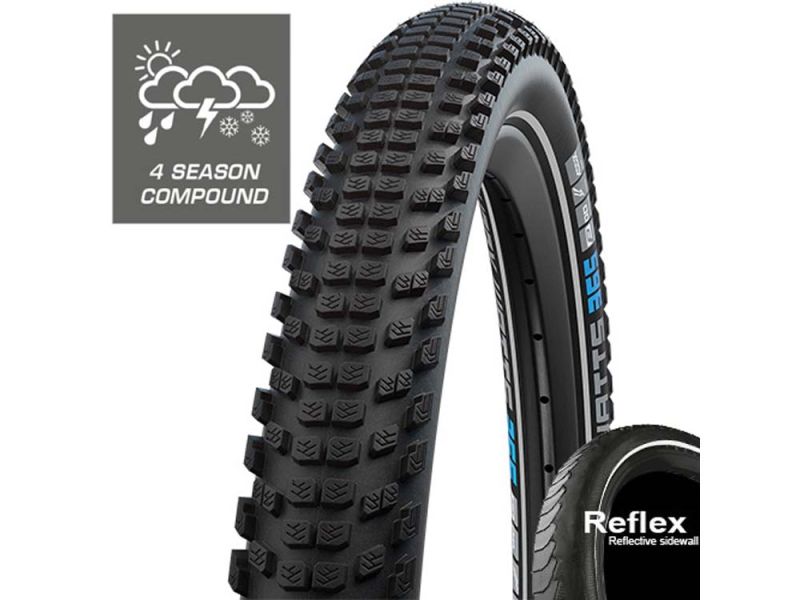 Schwalbe Johnny Watts 365 Performance 27.5" Faltreifen (65-584 | schwarz-skin)