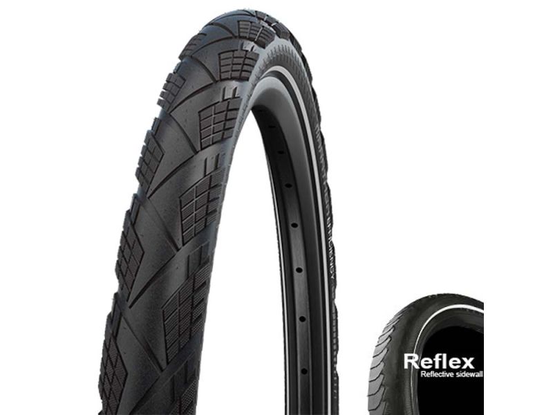 Schwalbe Marathon EFFICIENCY Evo V-Guard TLE E-50 27.5" Faltreifen (60-584 | schwarz)