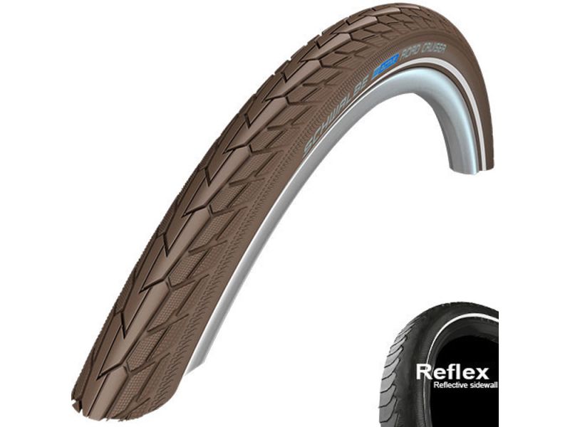 Schwalbe RoadCruiser K-Guard Drahtreifen (47-622 Reflex | braun)
