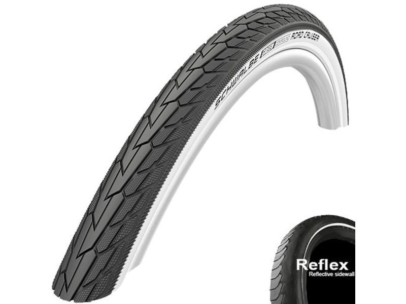 Schwalbe RoadCruiser K-Guard Drahtreifen (42-622 | schwarz / weiß / grün)