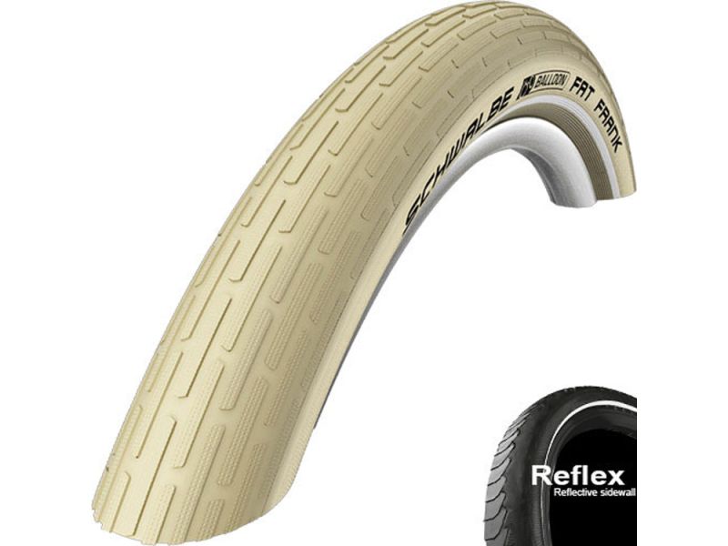 Schwalbe Fat Frank KevlarGuard Drahtreifen (50-622 Reflex | creme)