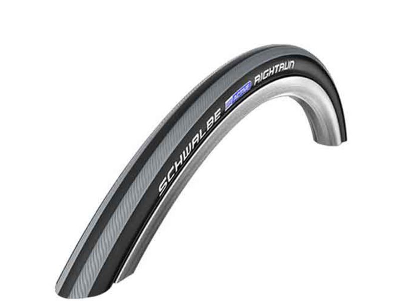 Schwalbe Rightrun Plus Rollstuhl Drahtreifen (25-489 | 22x1.00 | grau)