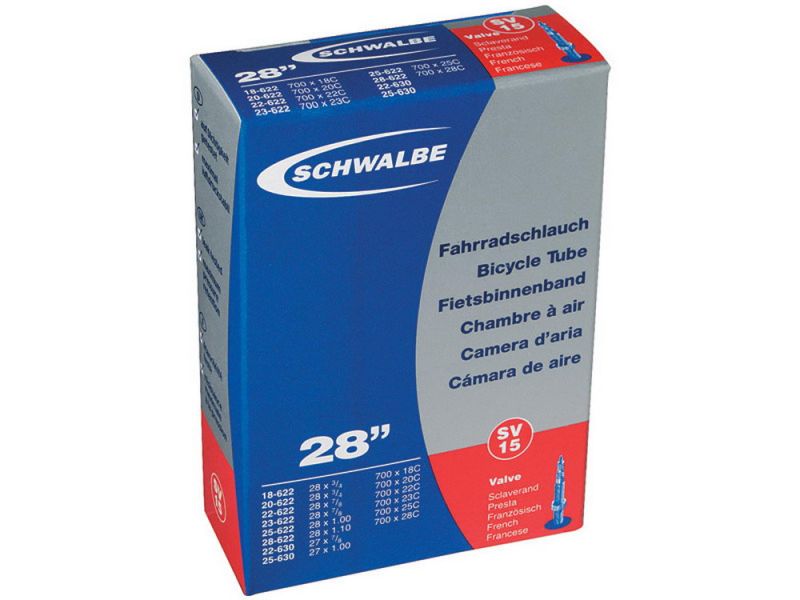 Schwalbe Bicycle inner tube (18-28 / 622 | SV15-40)
