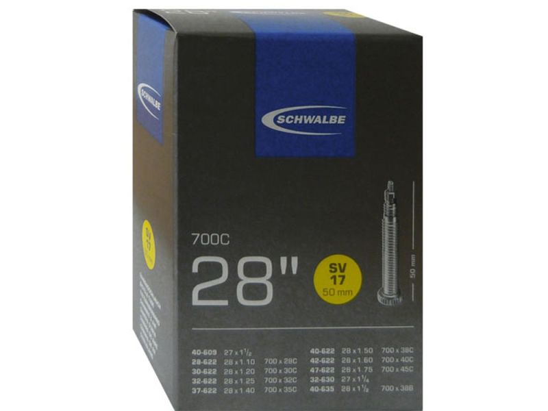 Schwalbe Bicycle inner tube (28-47/622 | SV17-50)