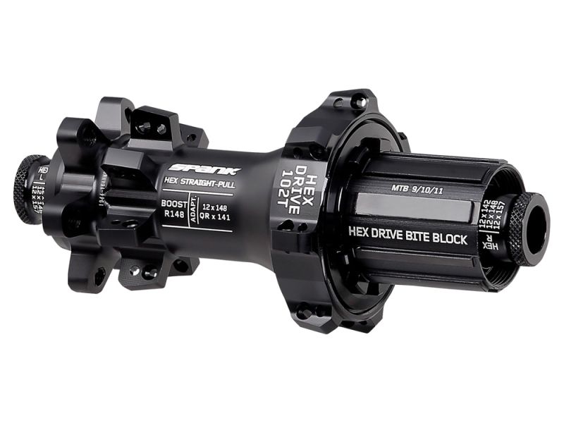 Spank HEX Straightpull Boost Microspline Hinterradnabe