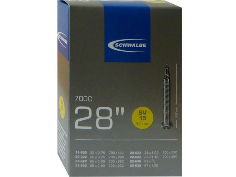 Schwalbe Bicycle inner tube (18-28/622 | SV15-60)