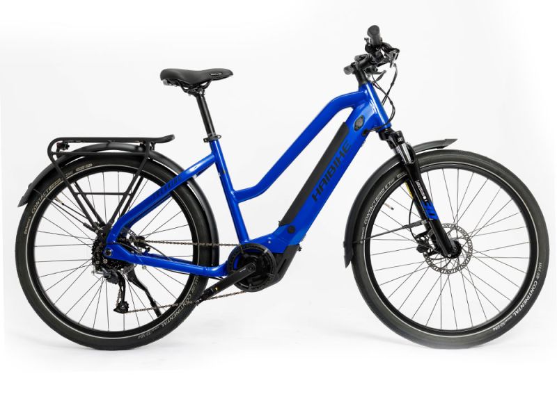 Haibike Trekking 4 e-bike women (27.5" | 500Wh | blue)