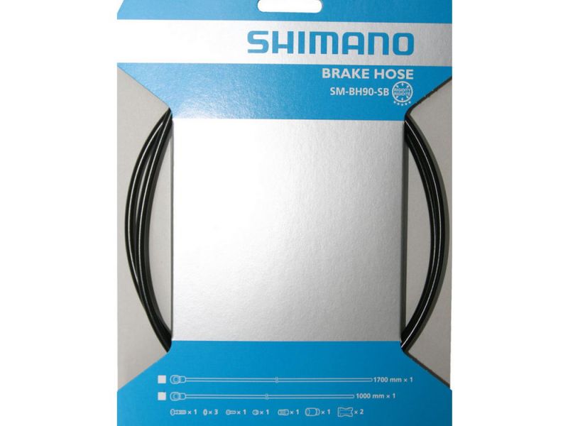 Shimano: Hydraulic disc brake Hose SM-BH90 Ice SLX-XTR black