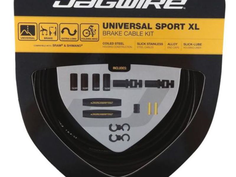 JAGWIRE: Universal Sport XL Brake Kit black