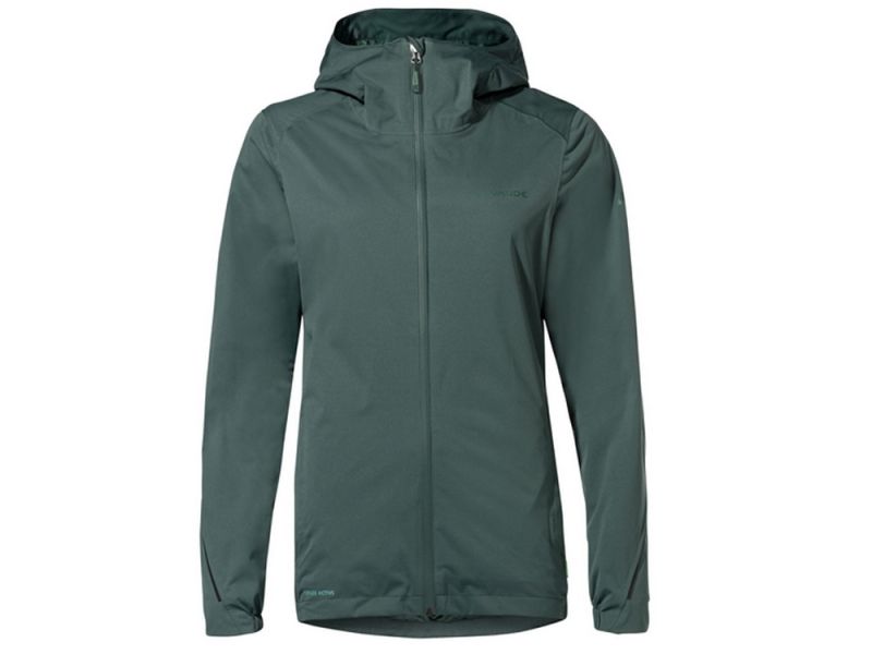 Vaude Cyclist III rain jacket women (dusty forest)
