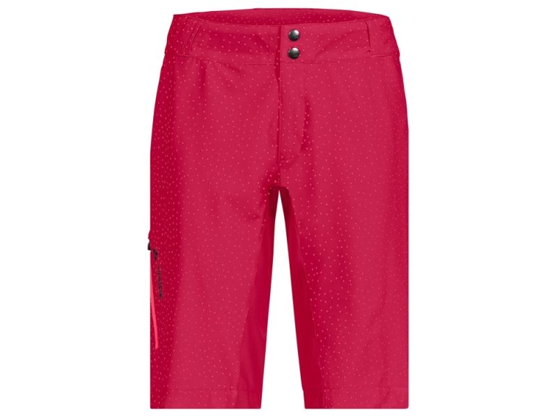 Vaude Ligure cycling shorts women (red / dark red)