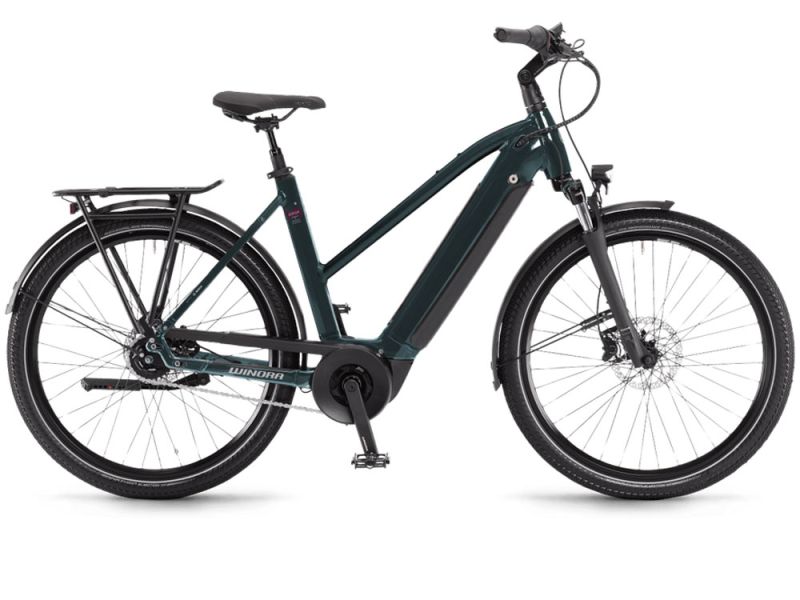 Winora Sinus N8 Mid City E-Bike (27.5" | 500Wh | petrol)