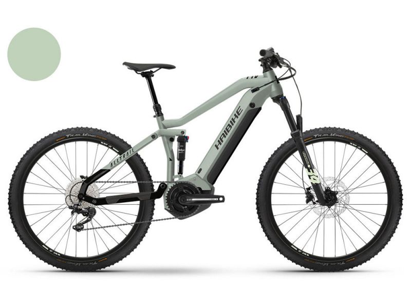 Haibike AllTrail 4 Fullsuspension MTB E-Bike (27,5" | 630Wh | Gloss Honeydew Black)
pastellgrün