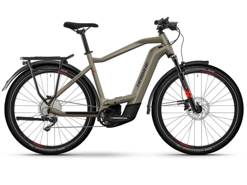 Haibike Trekking 8 High | Trekking E-Bike | 27,5" | 750Wh Bosch CX | sand