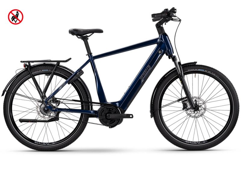 Green’s Carlton F750 Trekking E-Bike (27,5" | 750Wh Bosch | kingsblue)-59cm
