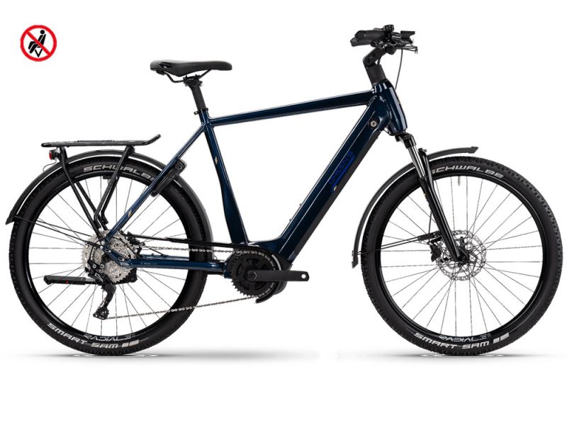 Green’s Richmond F625 Trekking E-Bike (27,5" | 625Wh Bosch | blau)-59cm
