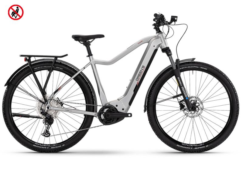 Green’s Corwen F750 MTB E-Bike (29" | 750Wh Bosch CX | hellgrau)-50cm