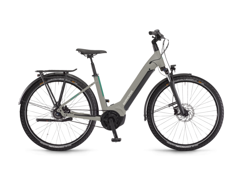 Winora Yucatan R8f Wave City E-Bike (27,5" | 630Wh | platin)