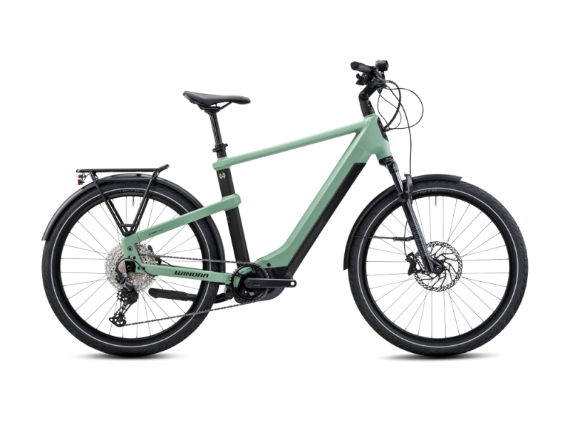 Winora Yakun 12 High Trekking E-Bike (27,5" | 750Wh | defender)