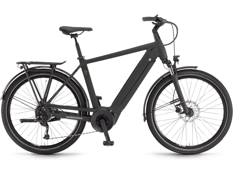 Winora Sinus X9 High | City E-Bike | 27,5" | 625Wh Bosch | mattschwarz