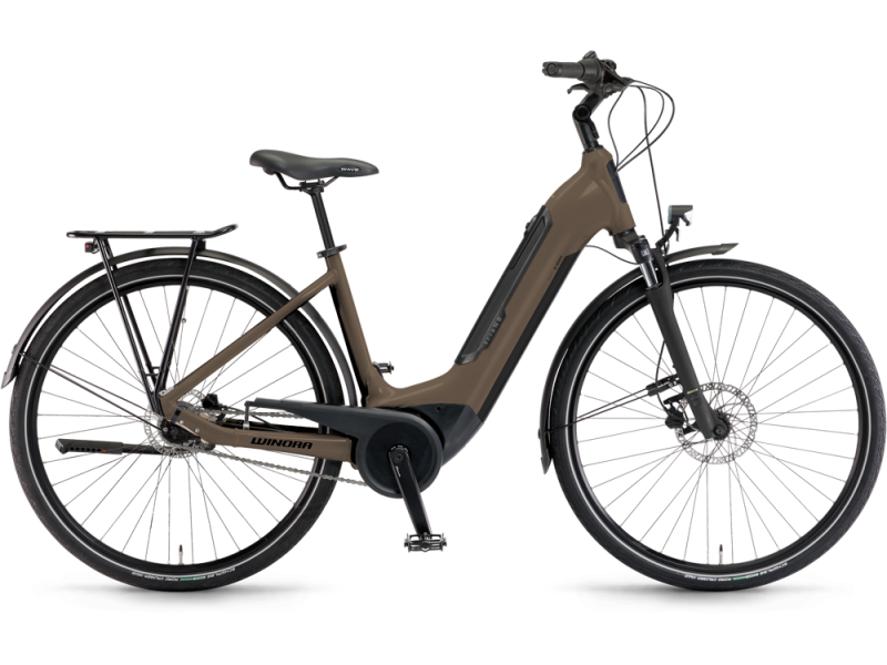 Winora Tria N8f E Low | City E-Bike | 28" | 500Wh Bosch | espresso