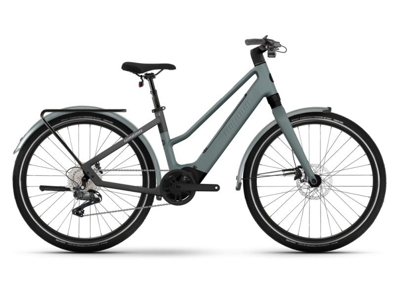 Winora iRide Pure X10 Mid | Trekking E-Bike | 27,5" | 400Wh Bosch SX | blau