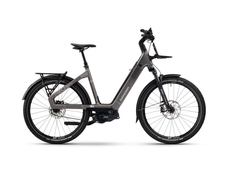 Winora Sinus AS Low | City E-Bike | 27.5" | 800Wh Pinion E1.9 | traffic / night grey-49cm