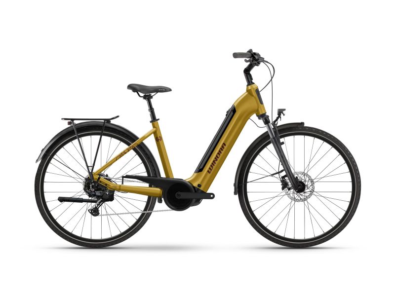 Winora Tria X11 Low | Trekking E-Bike | 28" | 625Wh Bosch | amber sky-56cm